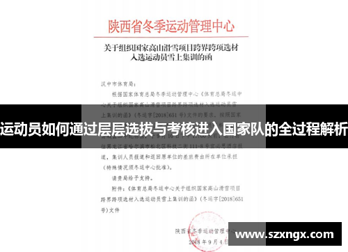 运动员如何通过层层选拔与考核进入国家队的全过程解析
